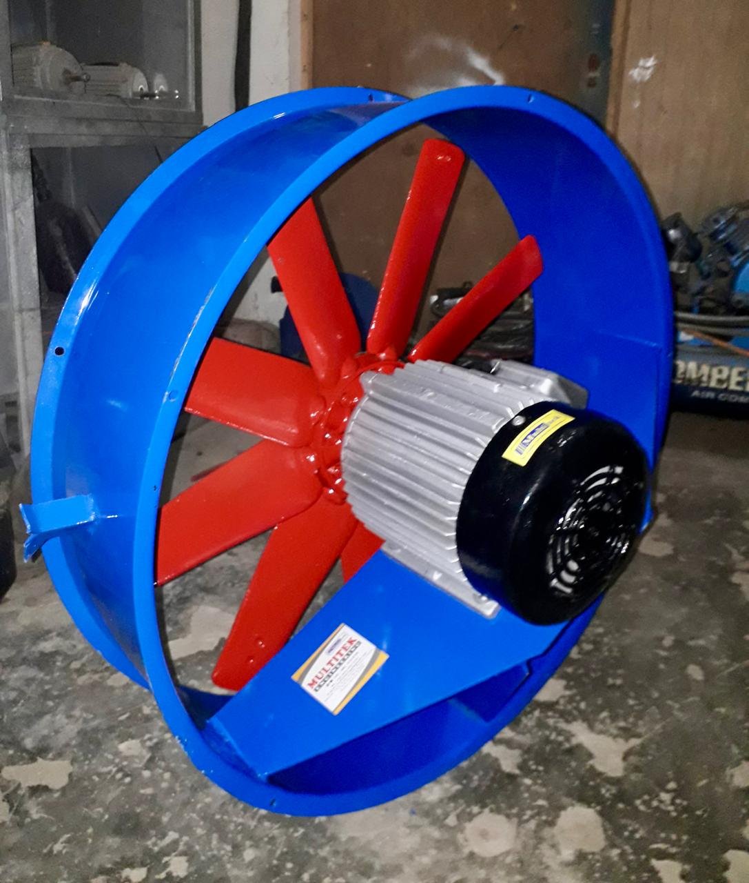 Heavy duty ventilation fan